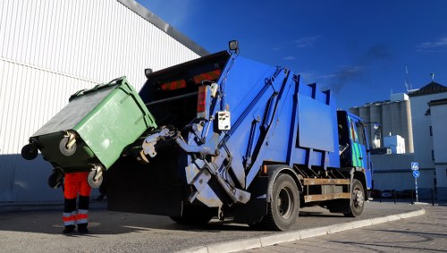 Professional home clearance team in Hoxton removing items