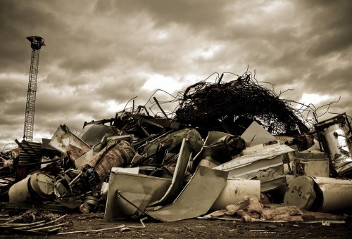 Recycling and waste disposal during home clearance in Hoxton